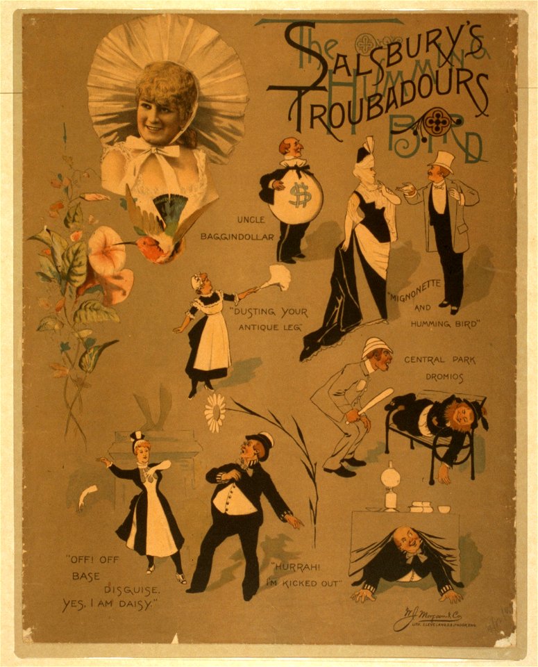Salsbury's Troubadours the humming bird. LCCN2014635937