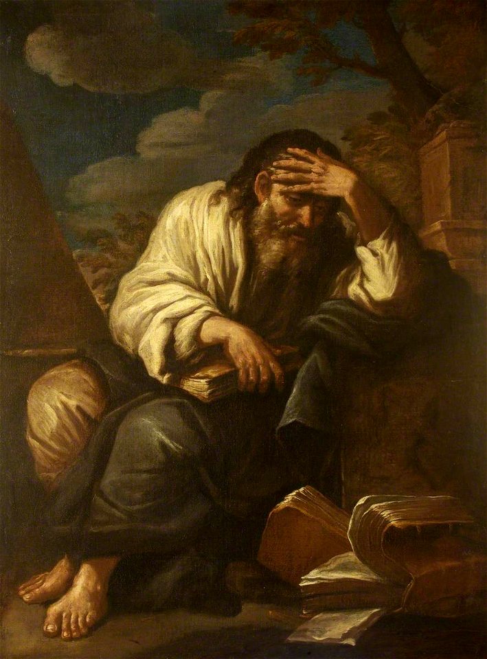Salvator Rosa (1615-1673) (style of) - A Philosopher - 27419 - National Trust