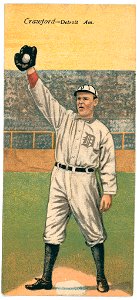 Sam. Crawford-Tyrus R. Cobb, Detroit Tigers, baseball card portrait LCCN2007683883