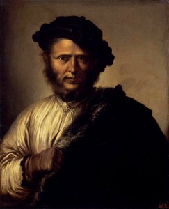 Salvator Rosa - Portrait of a Man - WGA20041. Free illustration for personal and commercial use.