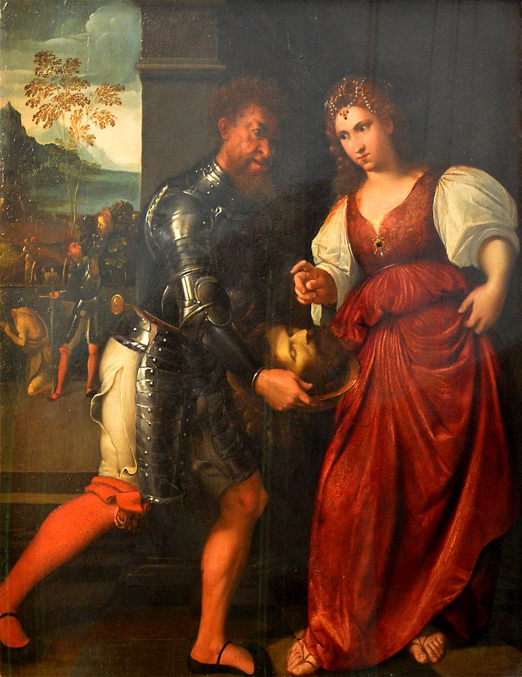 Salomé recevant la tête de saint Jean-Baptiste - Giuseppe Caletti - Q18573515