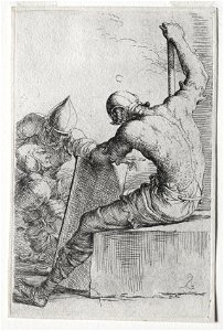 Salvator Rosa (Italian, 1615-1673) - The Figurine Series, Figurine - 1998.388 - Cleveland Museum of Art