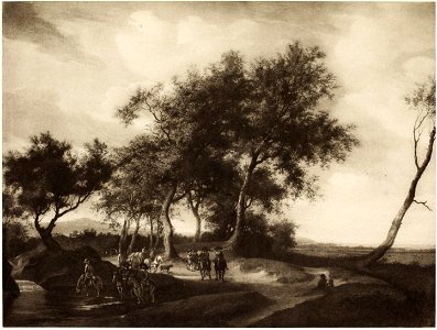 Salomon van Ruysdael - A Hunting Party katalogdersammlu00frie 0131