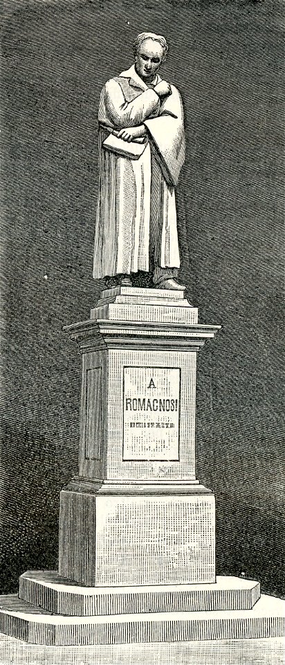 Salsomaggiore statua di Gian Domenico Romagnosi