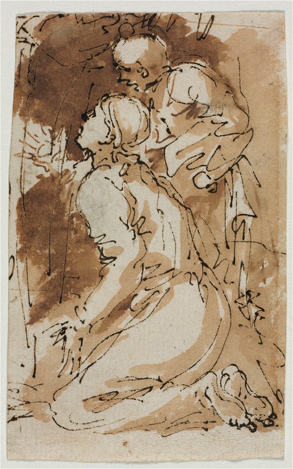 Salvator Rosa (Italian, 1615-1673) - Figure Studies - 2009.153 - Cleveland Museum of Art