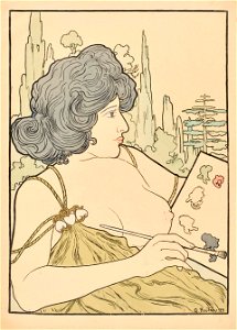 Salon des Cent (42) - janvier 1900 EAL