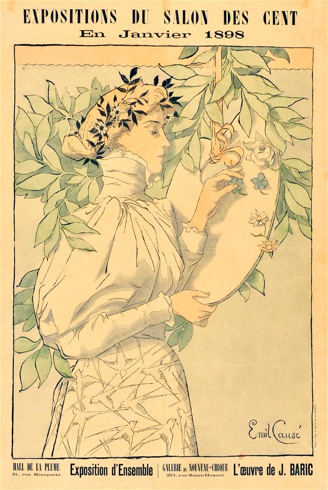 Salon des Cent (32) - janvier 1898