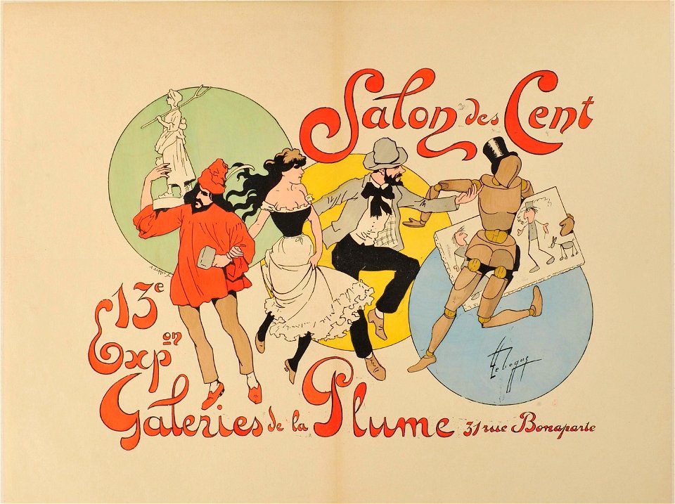 Salon des Cent (13) - mai 1895
