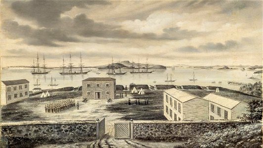 Sam Stuart - Fort Britomart - 1915-10 - Auckland Art Gallery