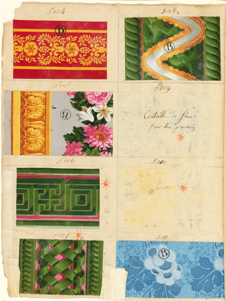 Sample Book (France), 1822–30 (CH 18620731-5)