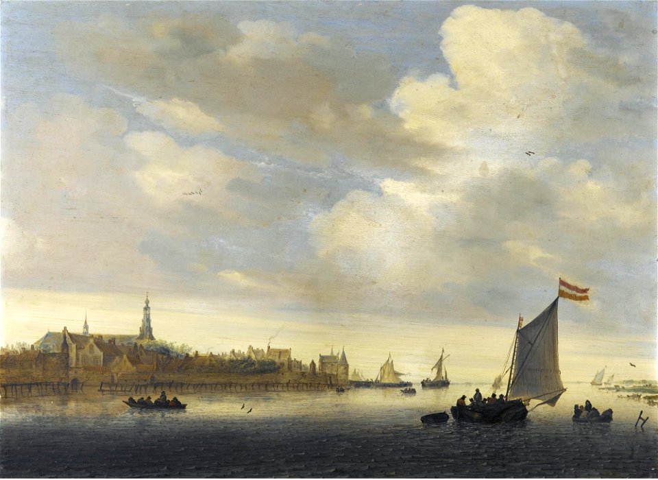 Salomon-van-Ruysdael Flussa