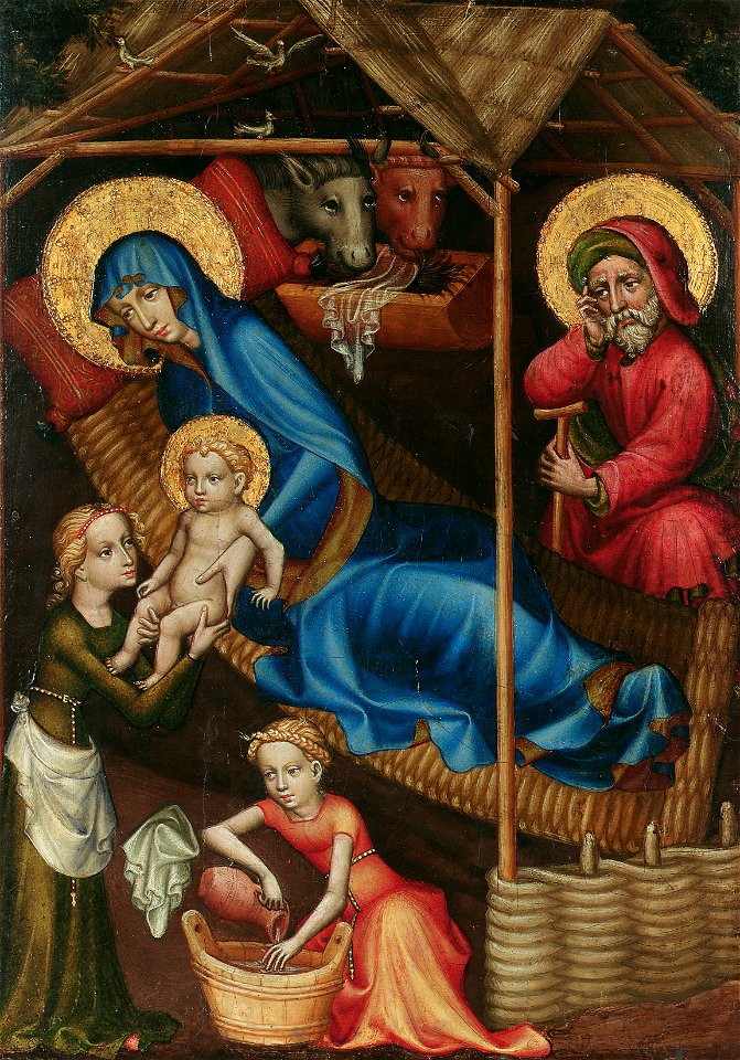 Salzburger Maler (^) - Geburt Christi - 4894 - Kunsthistorisches Museum