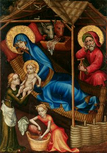Salzburger Maler (^) - Geburt Christi - 4894 - Kunsthistorisches Museum