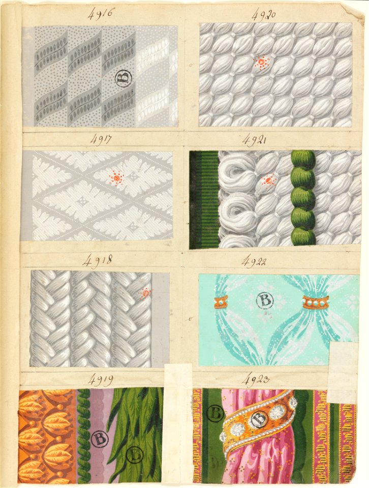 Sample Book (France), 1822–30 (CH 18620731-14)