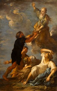 Salvator Rosa - Astraea verläßt die Erde - GG 9823 - Kunsthistorisches Museum