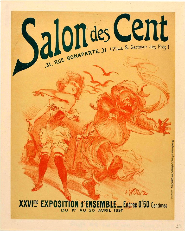 Salon des Cent (27) - avril 1897