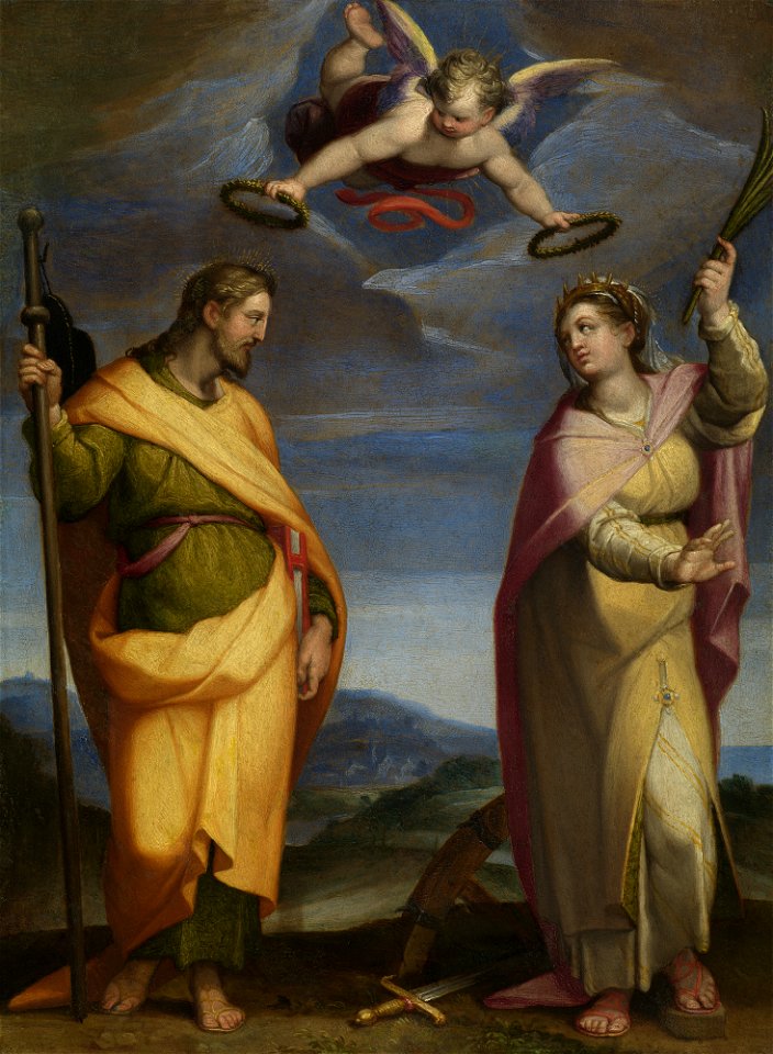 Samacchini, Saint James Major and Saint Catherine of Alexandria