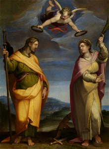 Samacchini, Saint James Major and Saint Catherine of Alexandria