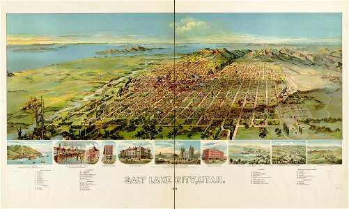 Salt Lake City, Utah 1891. LOC 75696616
