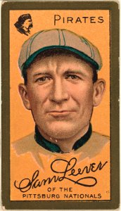 Sam Leever, Pittsburgh Pirates, baseball card portrait LCCN2008677405