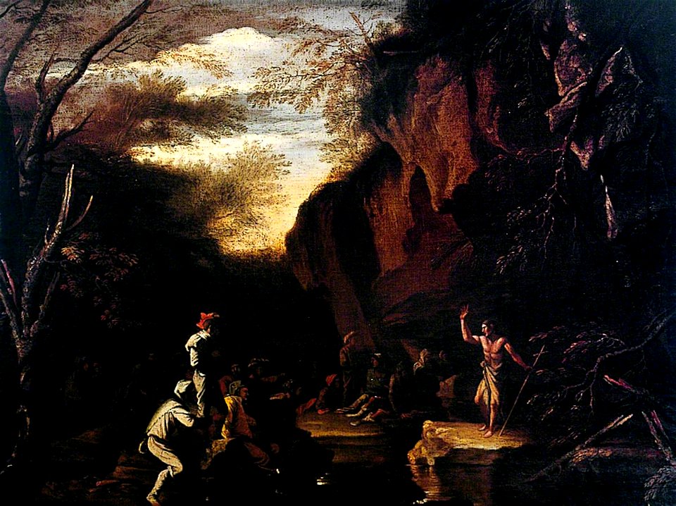 Salvator Rosa - St John Preaching NY YAG YORAG 434-001