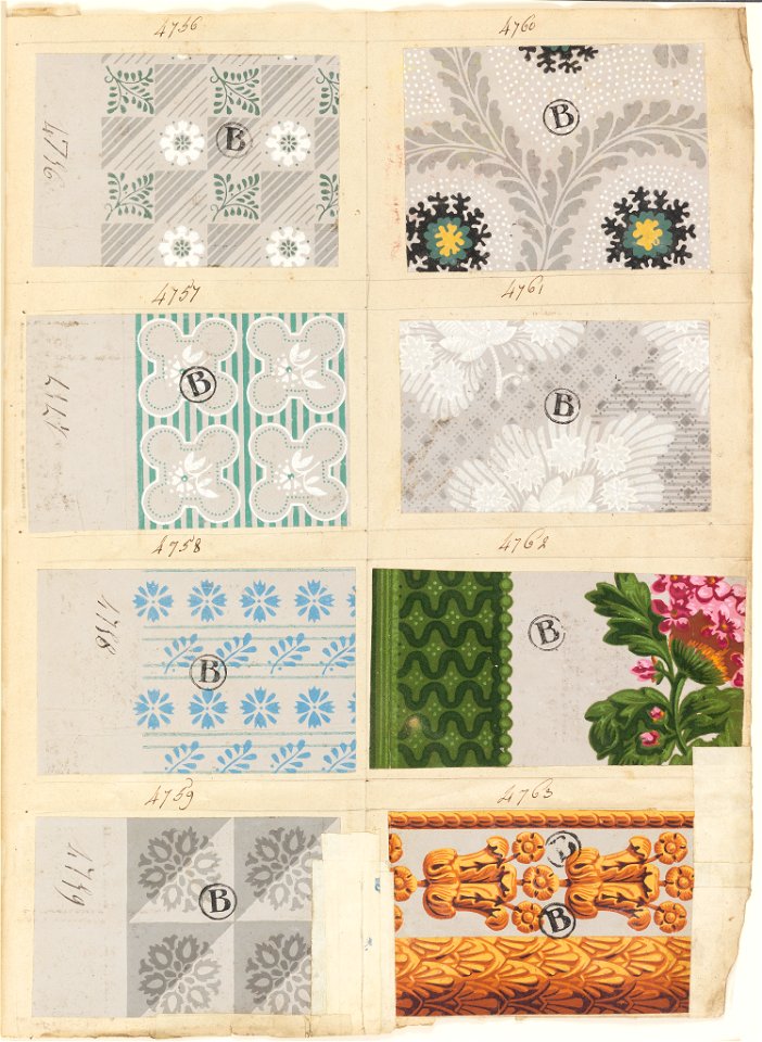 Sample Book (France), 1822–30 (CH 18620731-9)