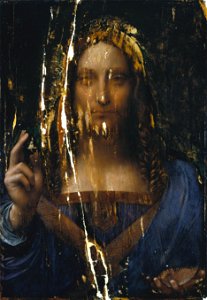 Salvator Mundi, 2006-07 photograph, after cleaning