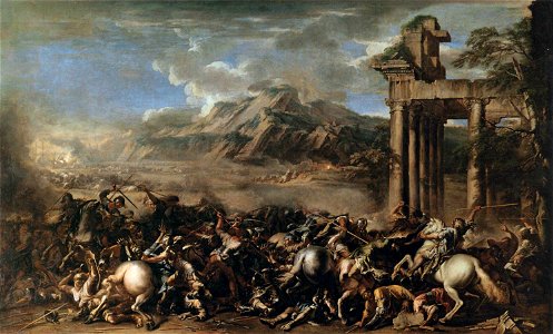 Salvator Rosa - Heroic Battle - WGA20050