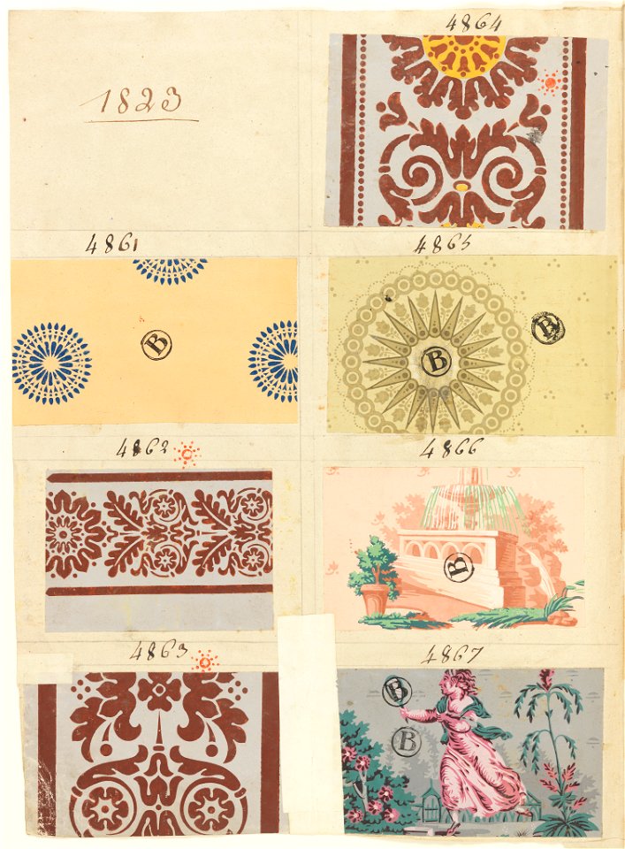 Sample Book (France), 1822–30 (CH 18620731-25)