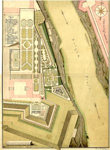 Salzburg Mirabellgarten Plan 1775