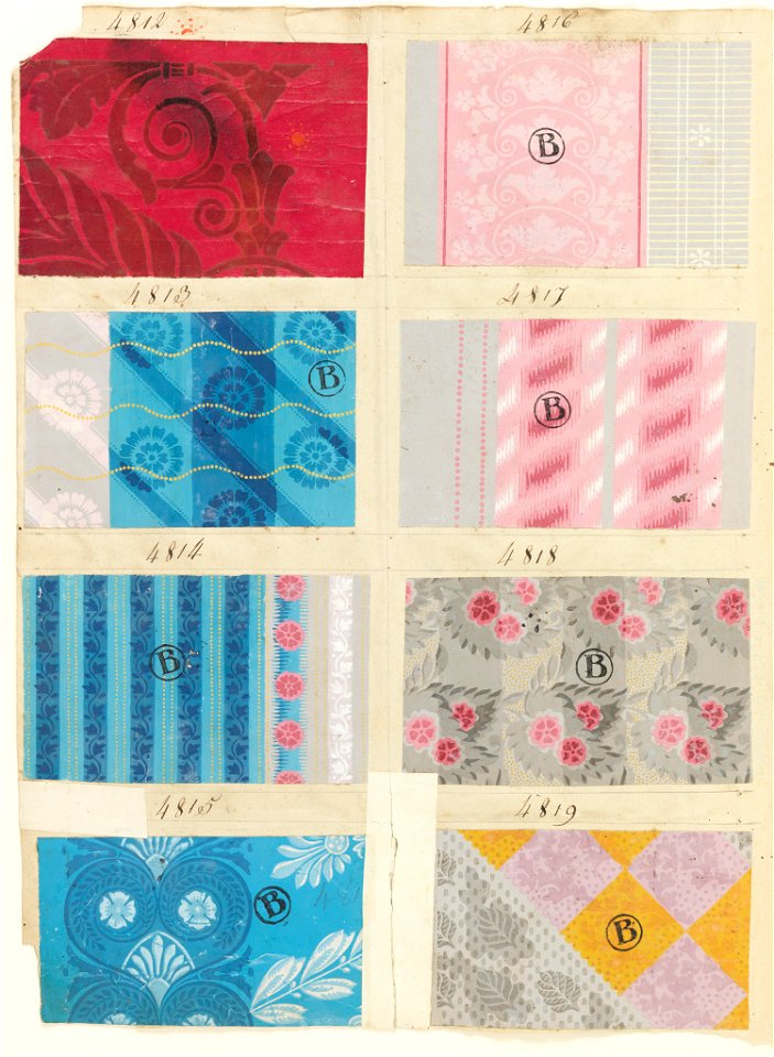 Sample Book (France), 1822–30 (CH 18620731-21)