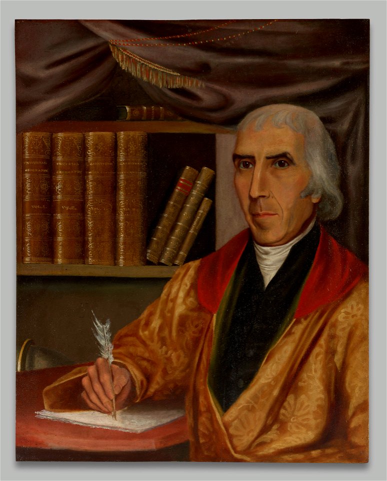 Samuel Finley Breese Morse - Jedidiah Morse (1761-1826), B.A. 1783, M.A. 1786 - 1898.4a-b - Yale University Art Gallery