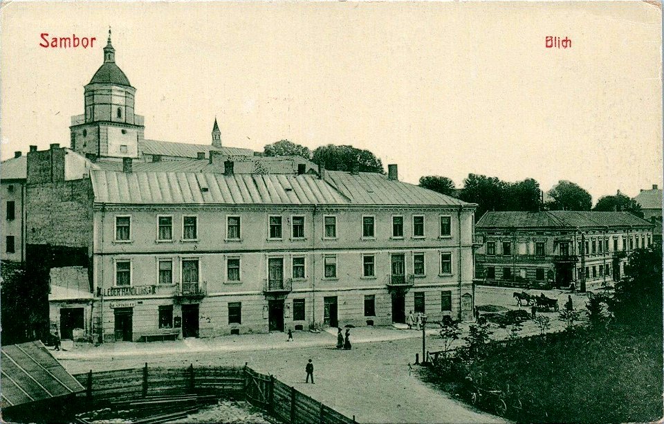 Sambor. Blich. Jewish store