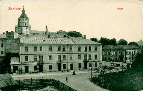 Sambor. Blich. Jewish store