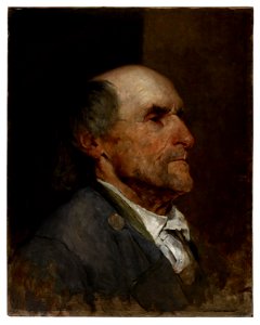 Samuel G Richards - Study Head (Old Man) - 29.86 - Indianapolis Museum of Art
