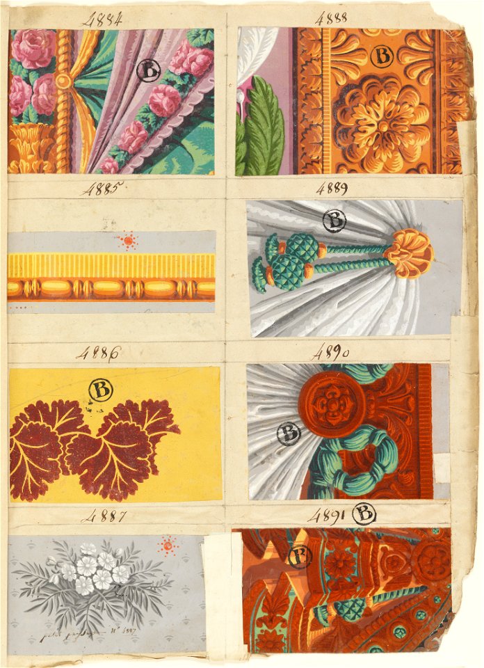 Sample Book (France), 1822–30 (CH 18620731-37)