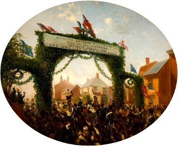 Samuel Lines (1778-1863) - The Opening of Calthorpe Park, Birmingham - 1902P15 - Birmingham Museums Trust