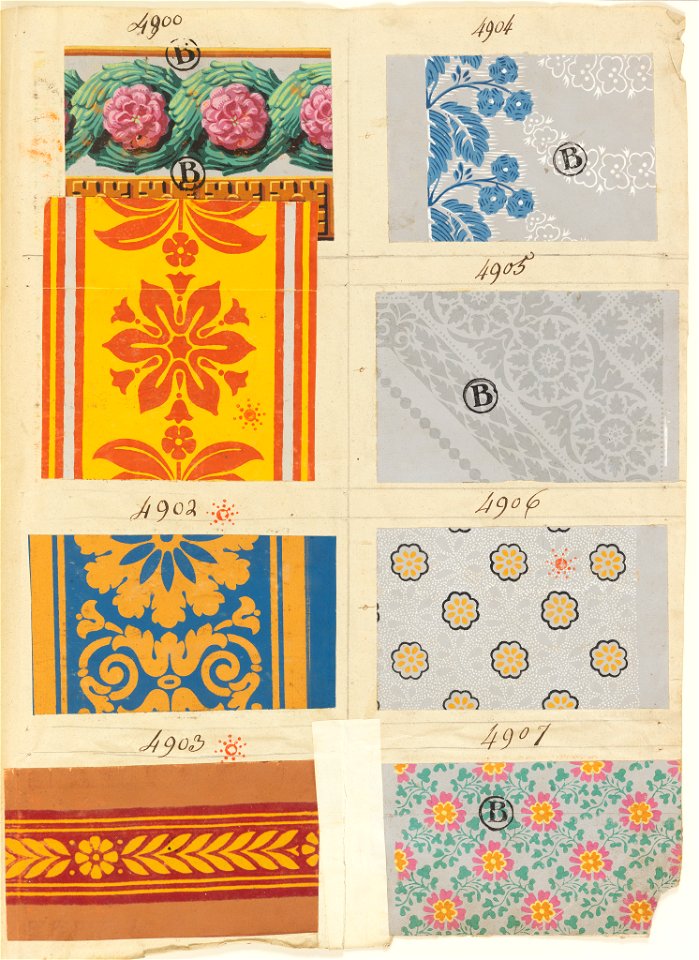 Sample Book (France), 1822–30 (CH 18620731-40)