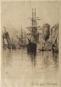Samuel Colman (American, 1832-1920) - The Boompjes, Rotterdam - 1941.130 - Cleveland Museum of Art