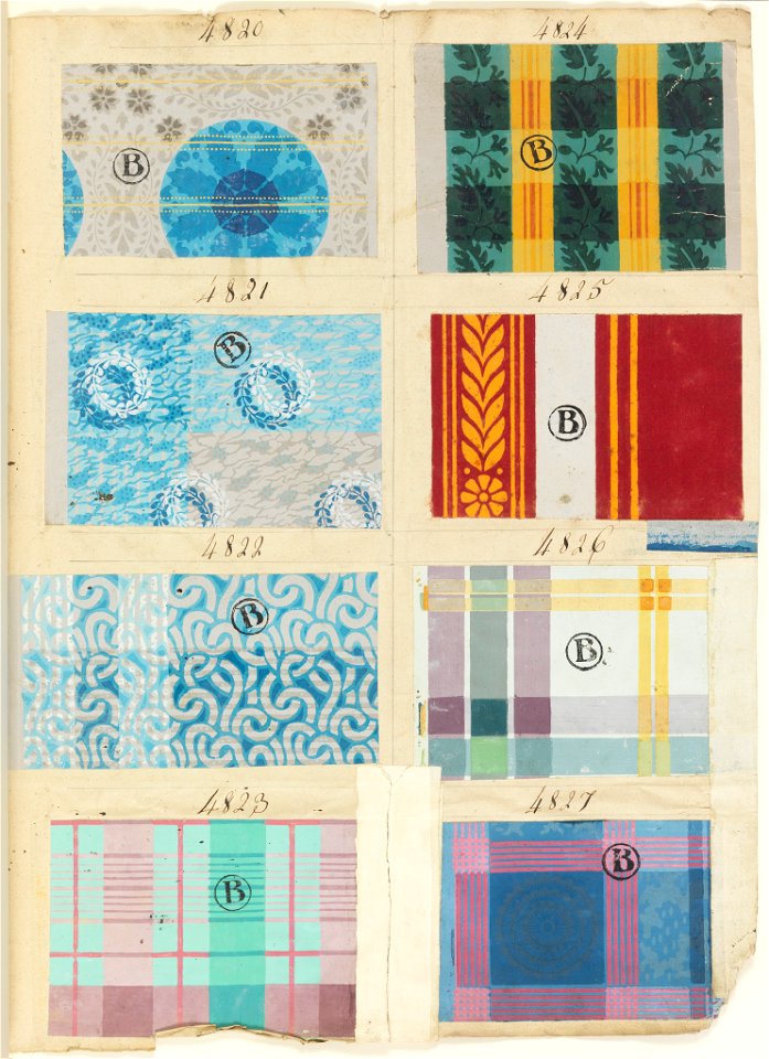 Sample Book (France), 1822–30 (CH 18620731-12)