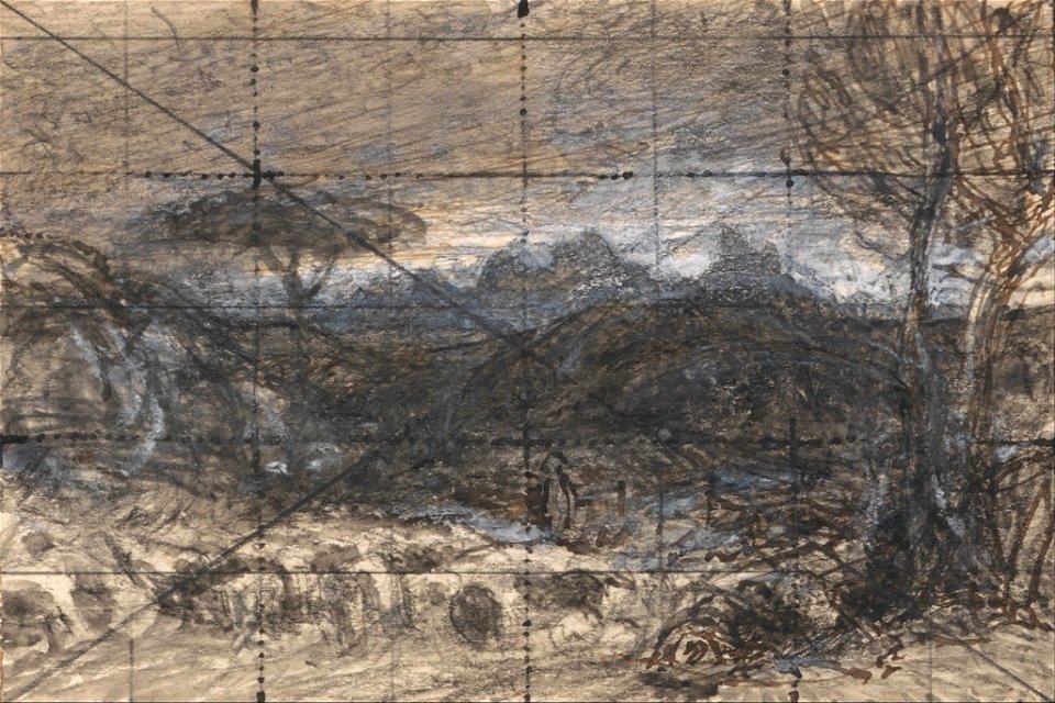 Samuel Palmer - Opening the Fold- Early Morning - Google Art Project