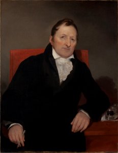 Samuel Finley Breese Morse - Eli Whitney (1765-1825) B.A. 1792, M.A. 1795 - 1827.1 - Yale University Art Gallery