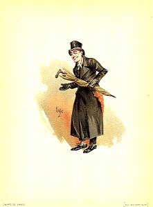 Sampson Brass 1889 Dickens The Old Curiosity Shop character by Kyd (Joseph Clayton Clarke)