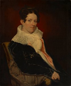 Samuel Finley Breese Morse - Mrs. Addin Lewis (Fanny Lewis) (1790-1832) - 1905.1 - Yale University Art Gallery. Free illustration for personal and commercial use.