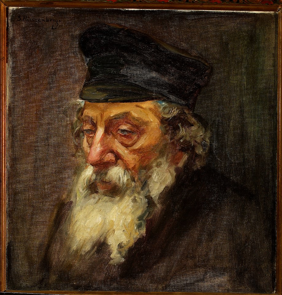 Samuel Hirszenberg - Head of a Jew - 35864 MNW - National Museum in Warsaw