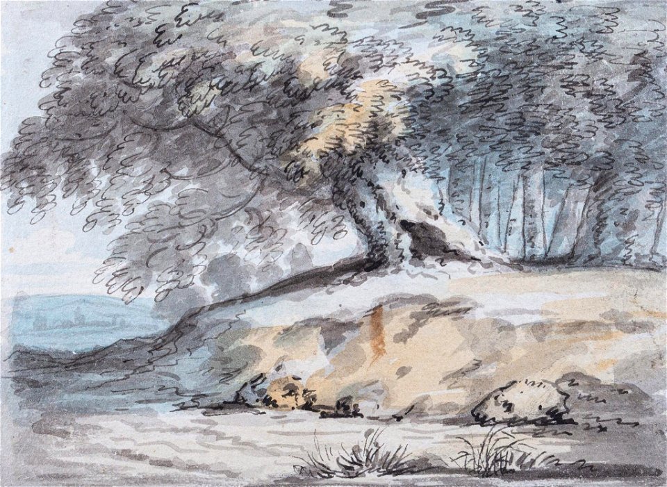 Samuel Howitt - river bank - 8497