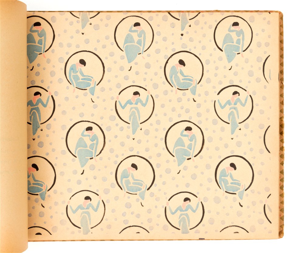 Sample Book, Patria Papiers de Fantaisie, 1920 (CH 18438405-35)
