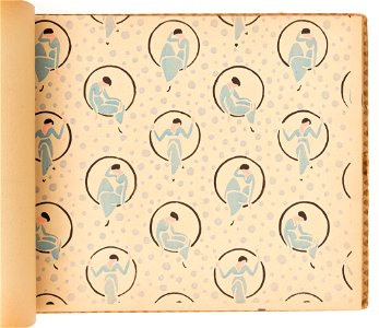 Sample Book, Patria Papiers de Fantaisie, 1920 (CH 18438405-35)