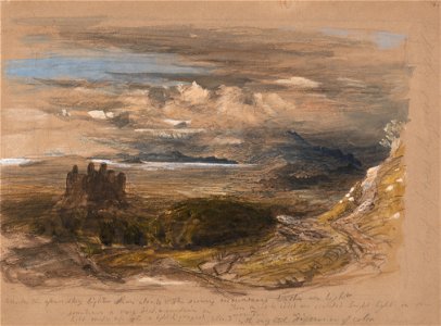 Samuel Palmer - Harlech Castle - Google Art Project