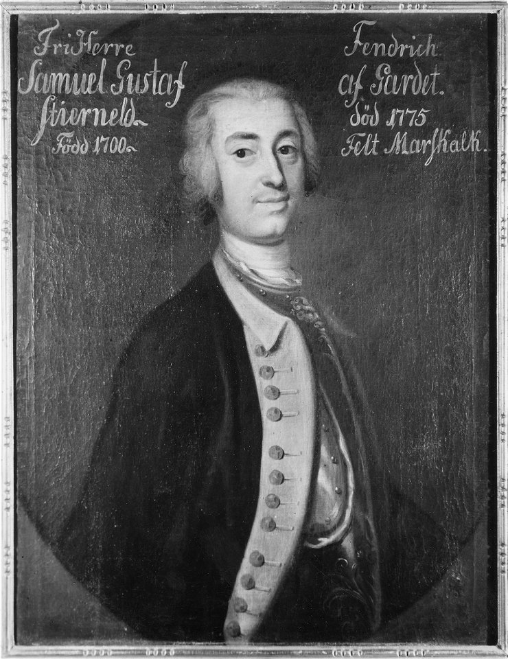 Samuel Gustav Stierneld , 1700-75 (Carl Fredrich Brander) - Nationalmuseum - 15037